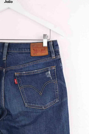 Jean droit Levi's 501 Bleu en Coton