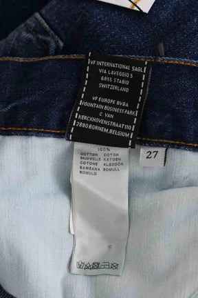 Jean boyfriend 7 For All Mankind Josefina Bleu en Coton