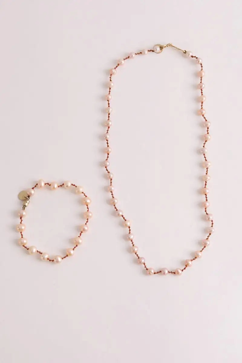 Lot de bijoux IVARENE Bird Ecru en Perle