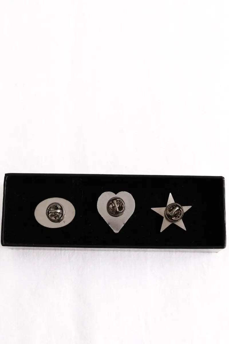 Lot de trois pins Zadig & Voltaire Multicolore en Acier