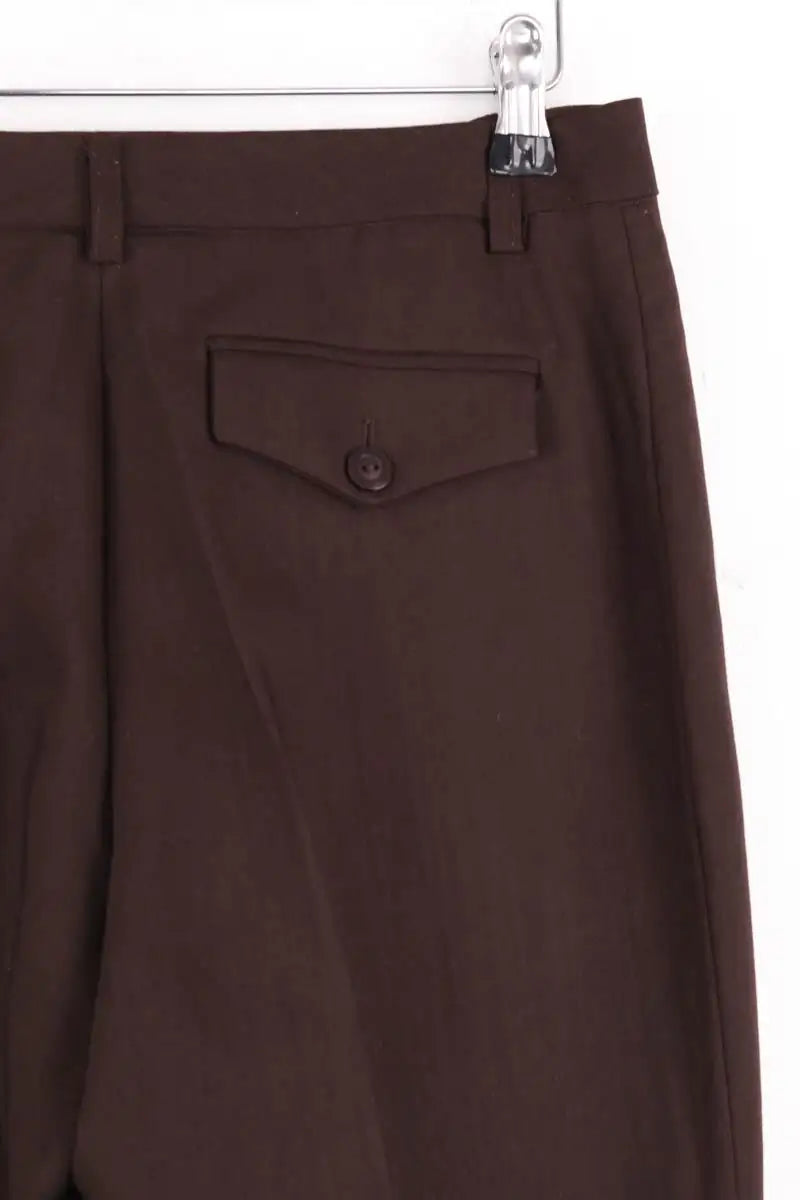 Pantalon Tara Jarmon Marron en Laine