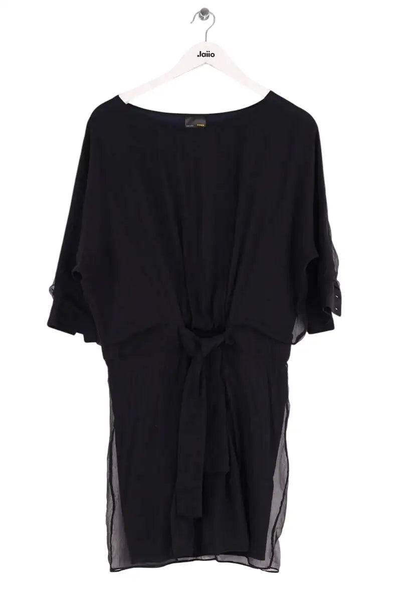 Robe Fendi Noir en Soie, taille S - Seconde Main