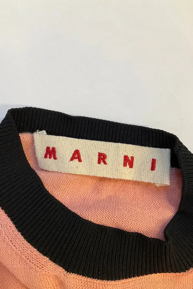 Pull Marni Rose en Laine