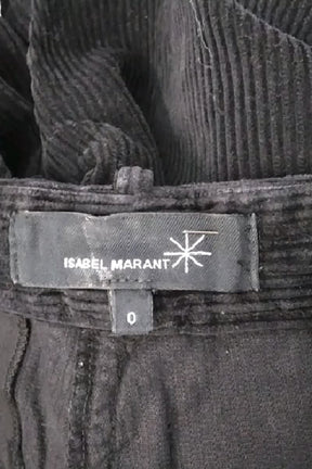 Pantalon slim Isabel Marant  Noir