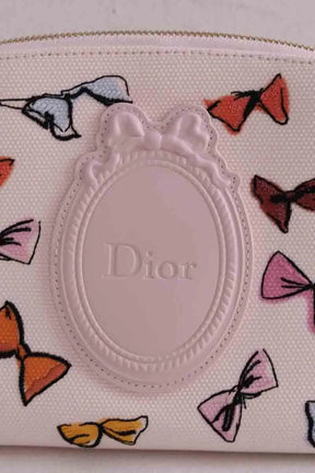 Trousse de Toilettes Dior Rose en Tissu