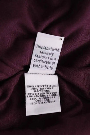 Robe Diane Von Furstenberg Violet en Synthétique