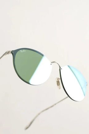 Lunettes d'aviateur Ray-Ban Vert en Plastique