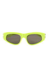 Lunettes de protection Balenciaga Vert en Plastique - Seconde Main