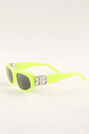 Lunettes de protection Balenciaga Vert en Plastique