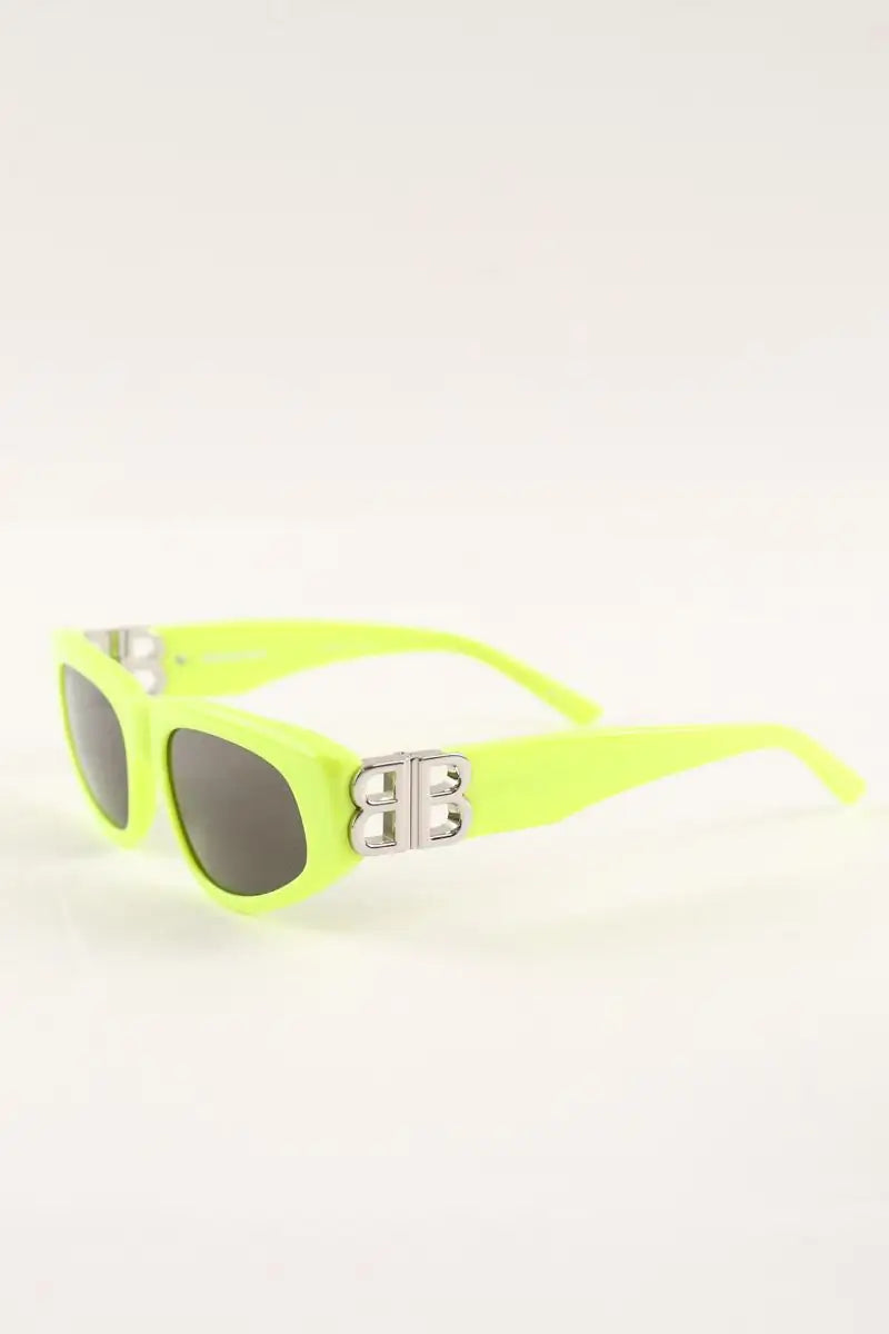 Lunettes de protection Balenciaga Vert en Plastique