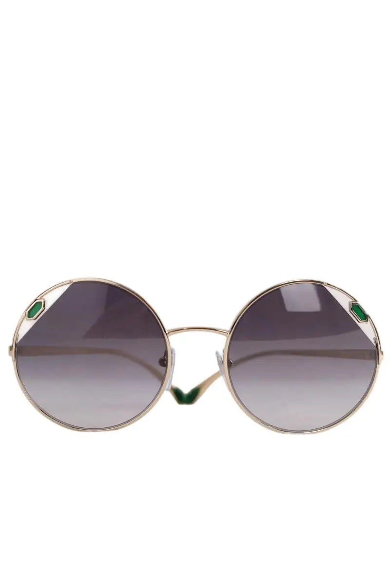 Lunettes de protection Bulgari Gris en Métal - Seconde Main