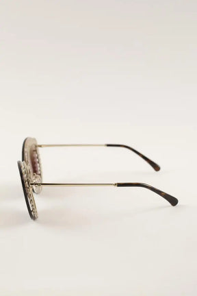 Lunettes de protection Chanel Doré en Plastique