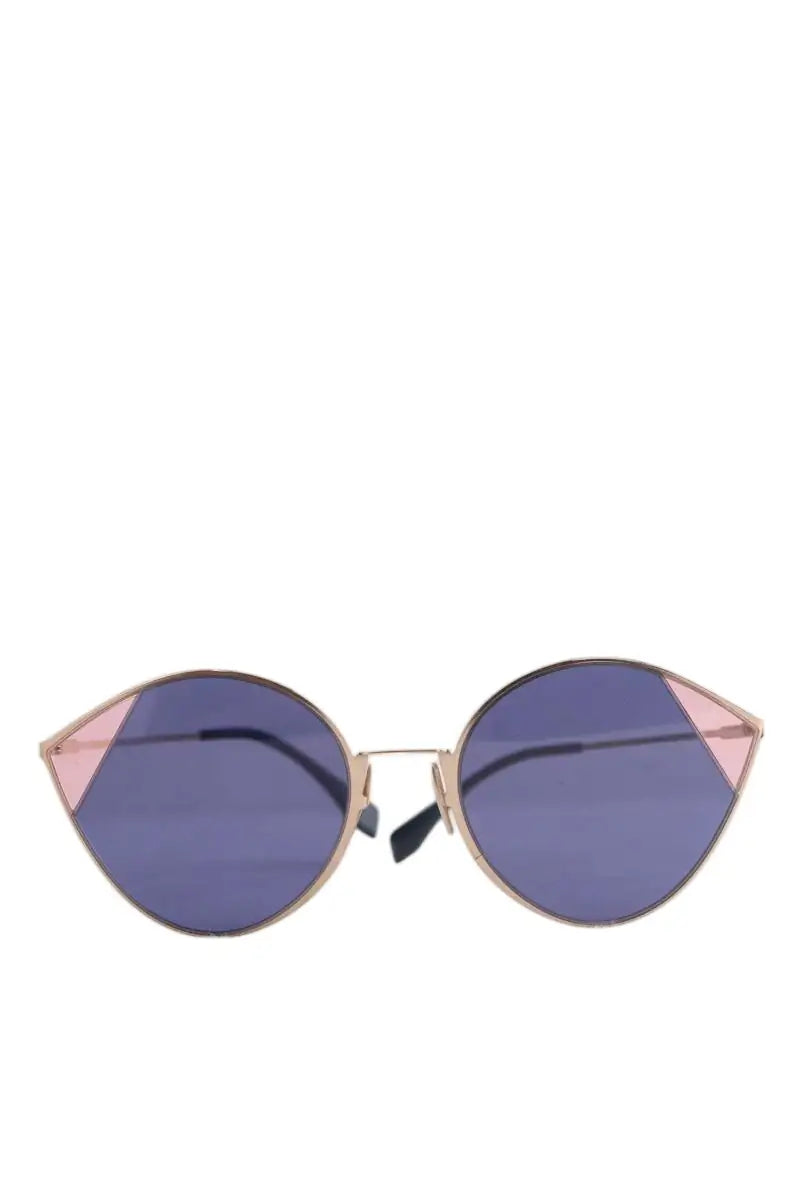 Lunettes de protection Fendi Argent en Métal - Seconde Main