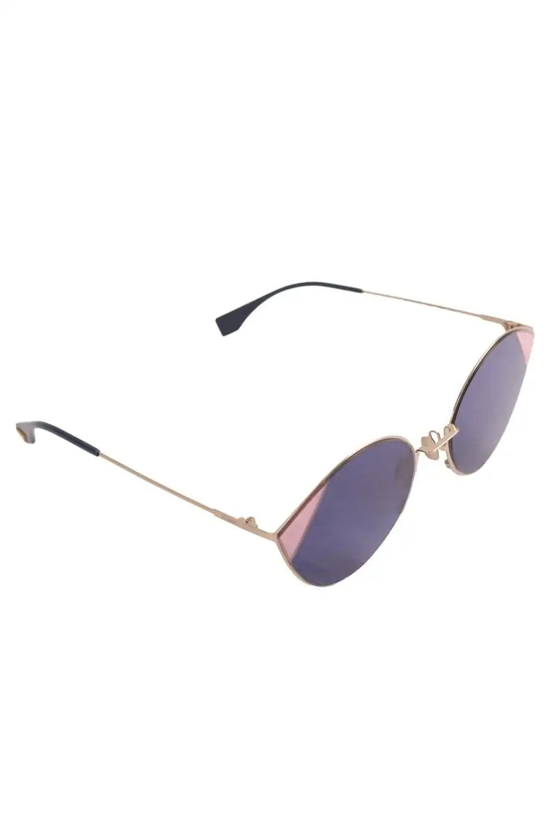 Lunettes de protection Fendi Argent en Métal