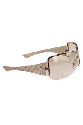 Lunettes de protection Gucci Beige en Plastique