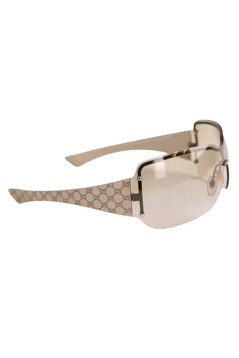 Lunettes de protection Gucci Beige en Plastique