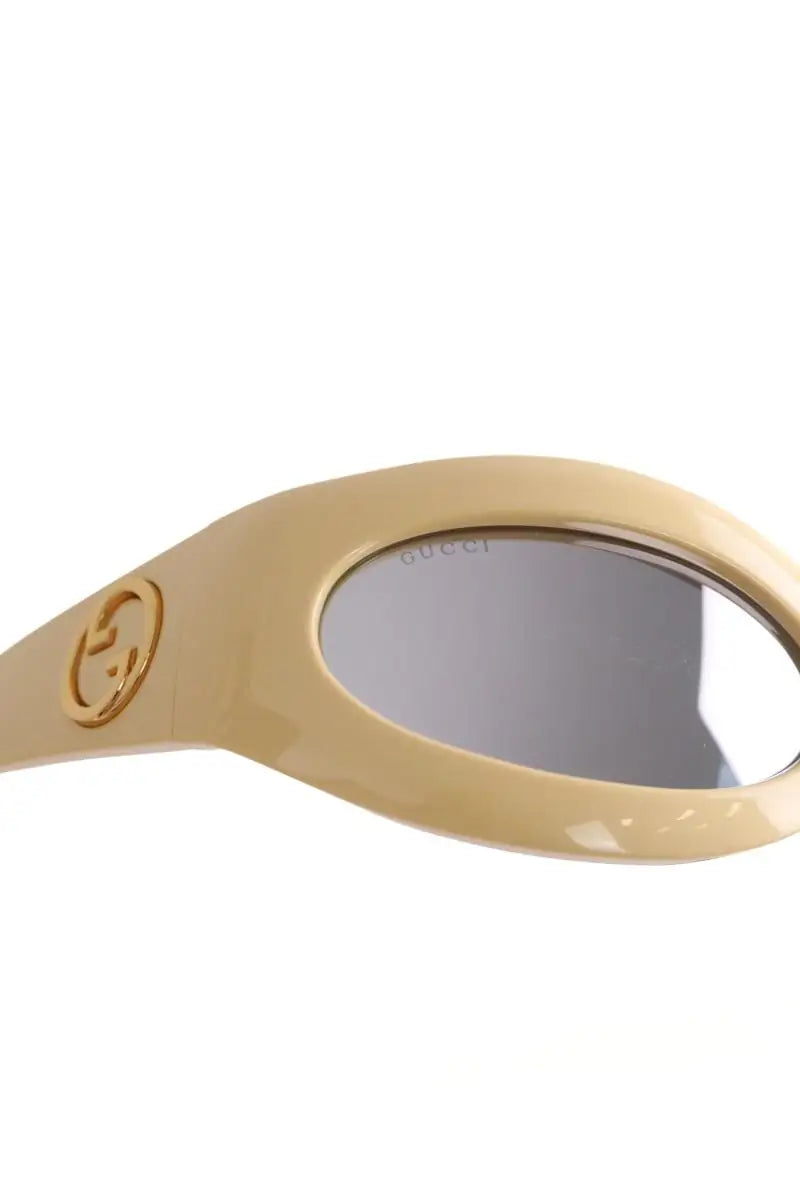 Lunettes de protection Gucci Jaune en Plastique