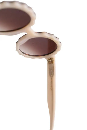 Lunettes de protection Jimmy Fairly Beige en Plastique