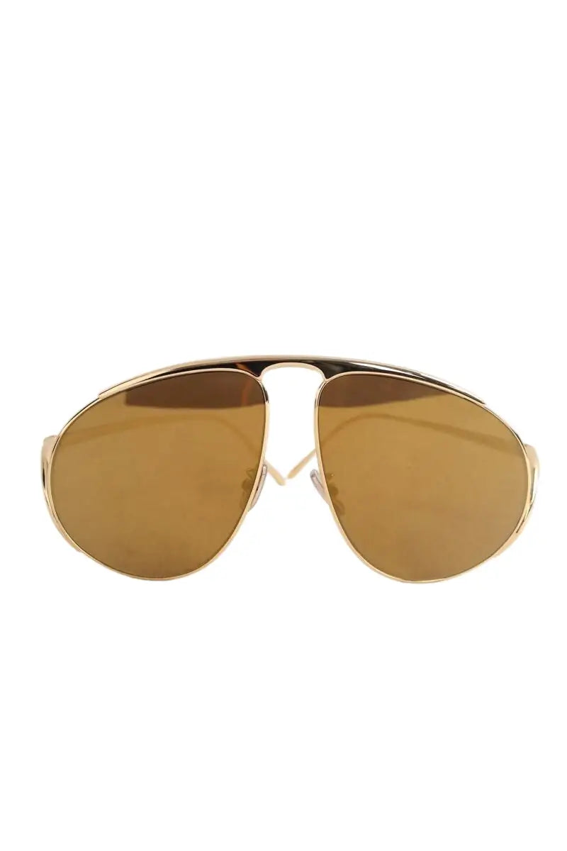 Lunettes de protection Loewe Doré en Métal - Seconde Main