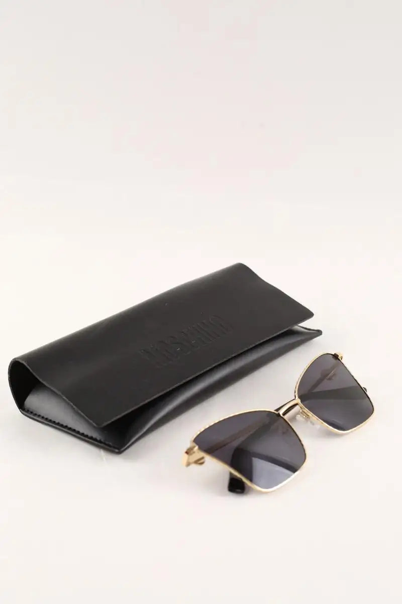 Lunettes de protection Moschino Noir en Métal