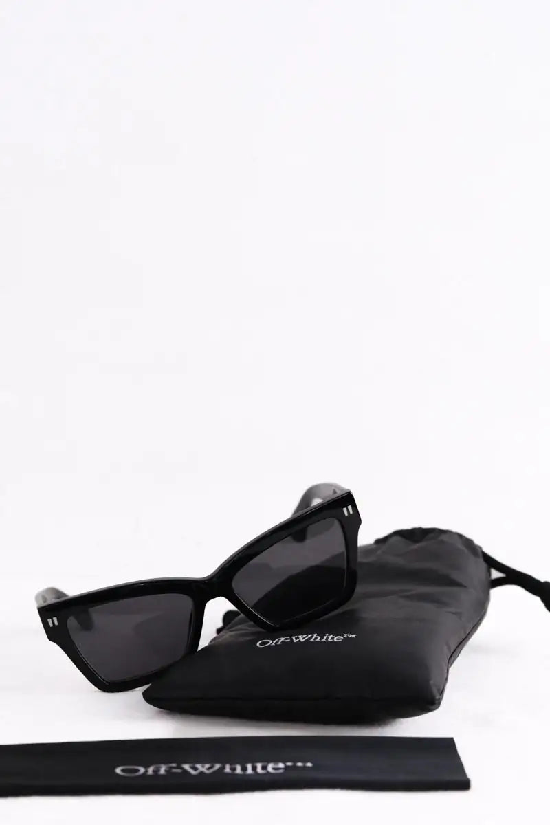 Lunettes de protection Off White Noir en Plastique