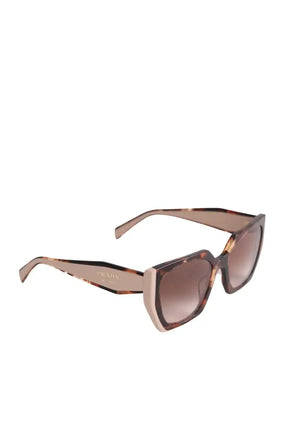 Lunettes de protection Prada Marron en Plastique