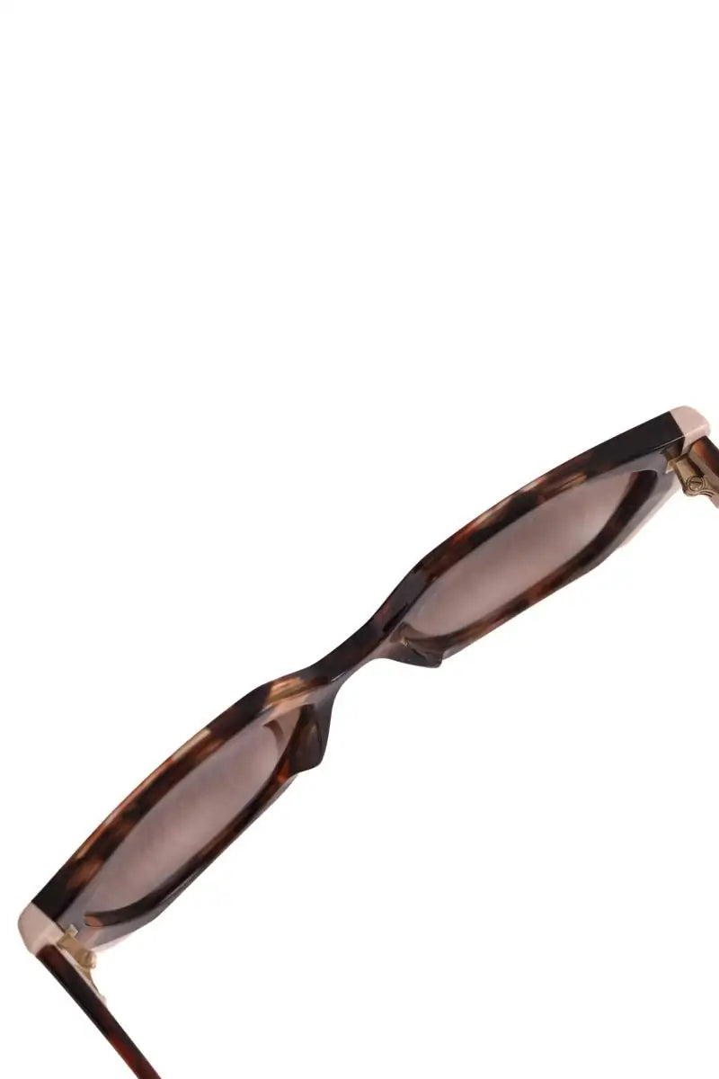 Lunettes de protection Prada Marron en Plastique