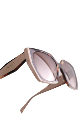 Lunettes de protection Prada Marron en Plastique
