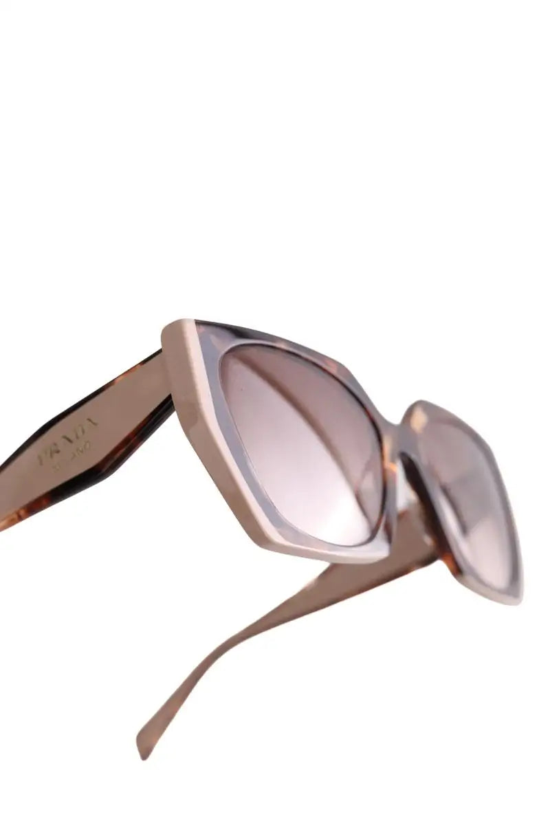 Lunettes de protection Prada Marron en Plastique