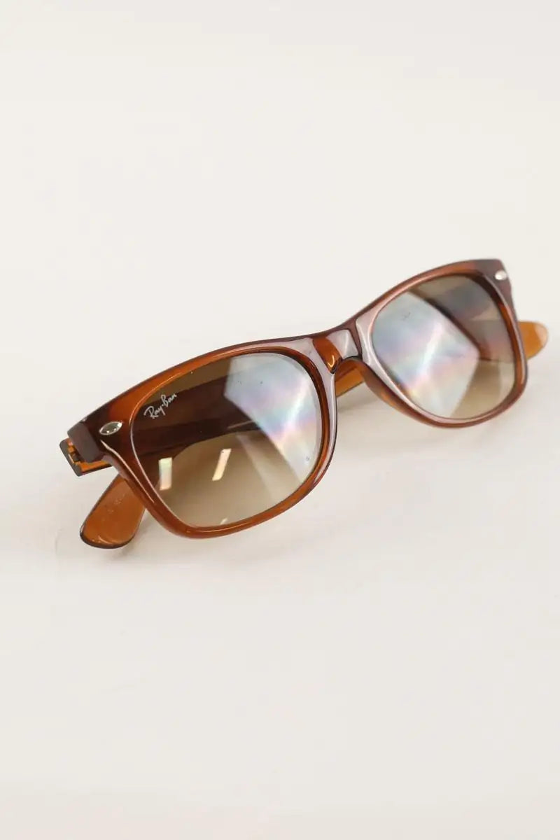Lunettes de protection Ray-Ban Marron en Plastique
