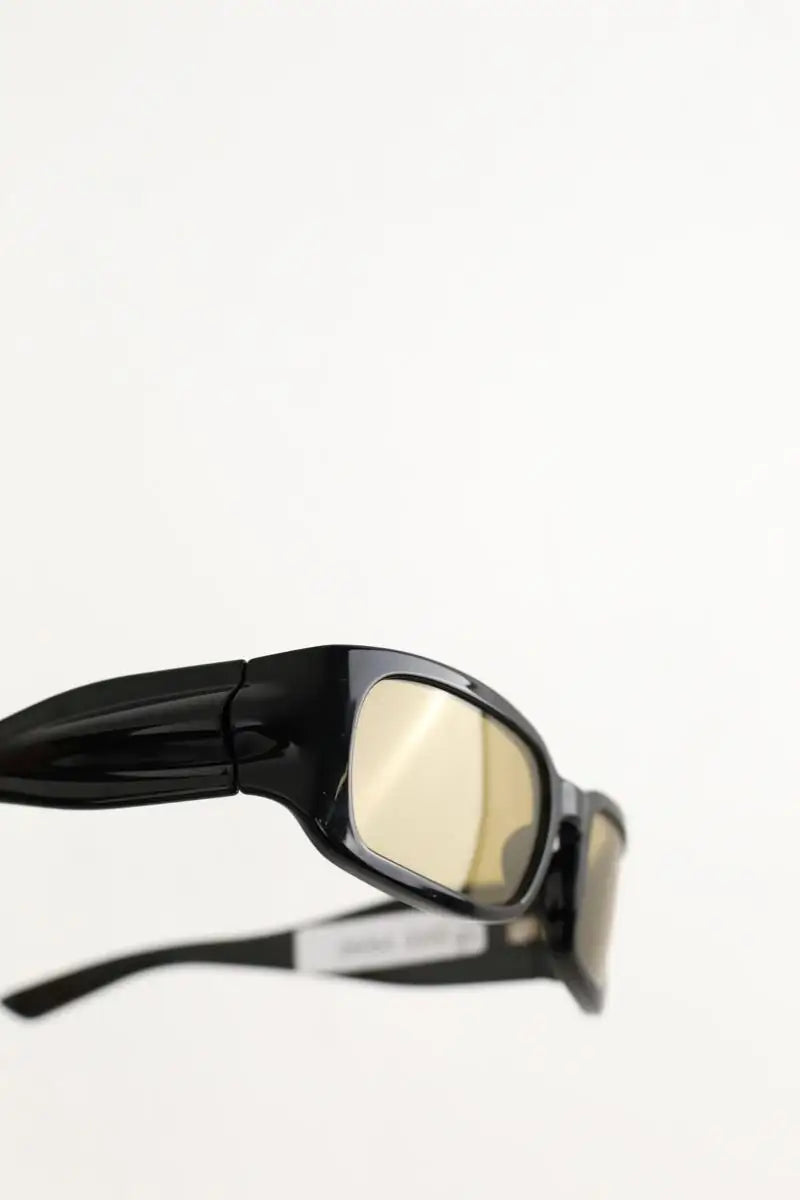 Lunettes de soleil A Better Feeling Jaune en Plastique