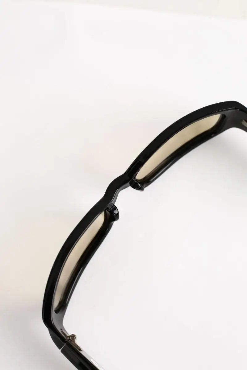 Lunettes de soleil A Better Feeling Jaune en Plastique