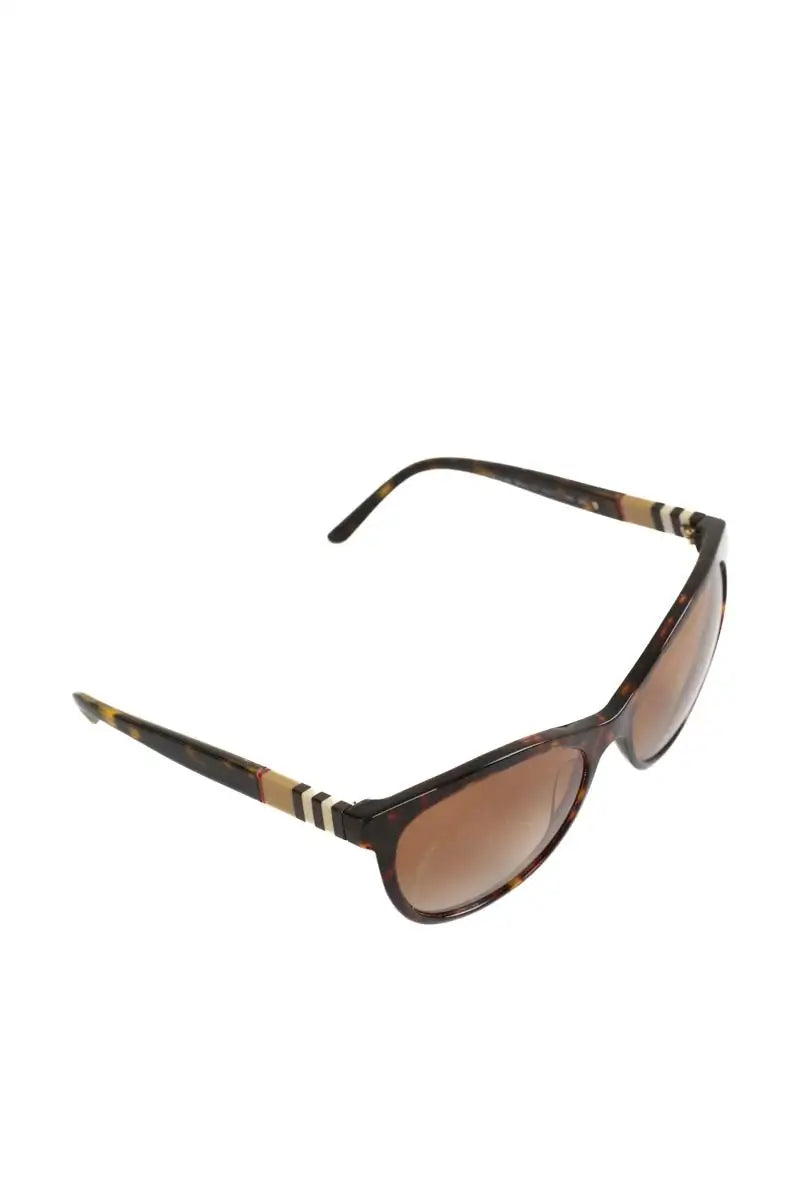 Lunettes de soleil Burberry Marron en Plastique