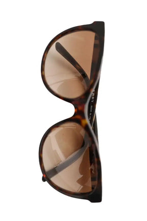 Lunettes de soleil Burberry Marron en Plastique