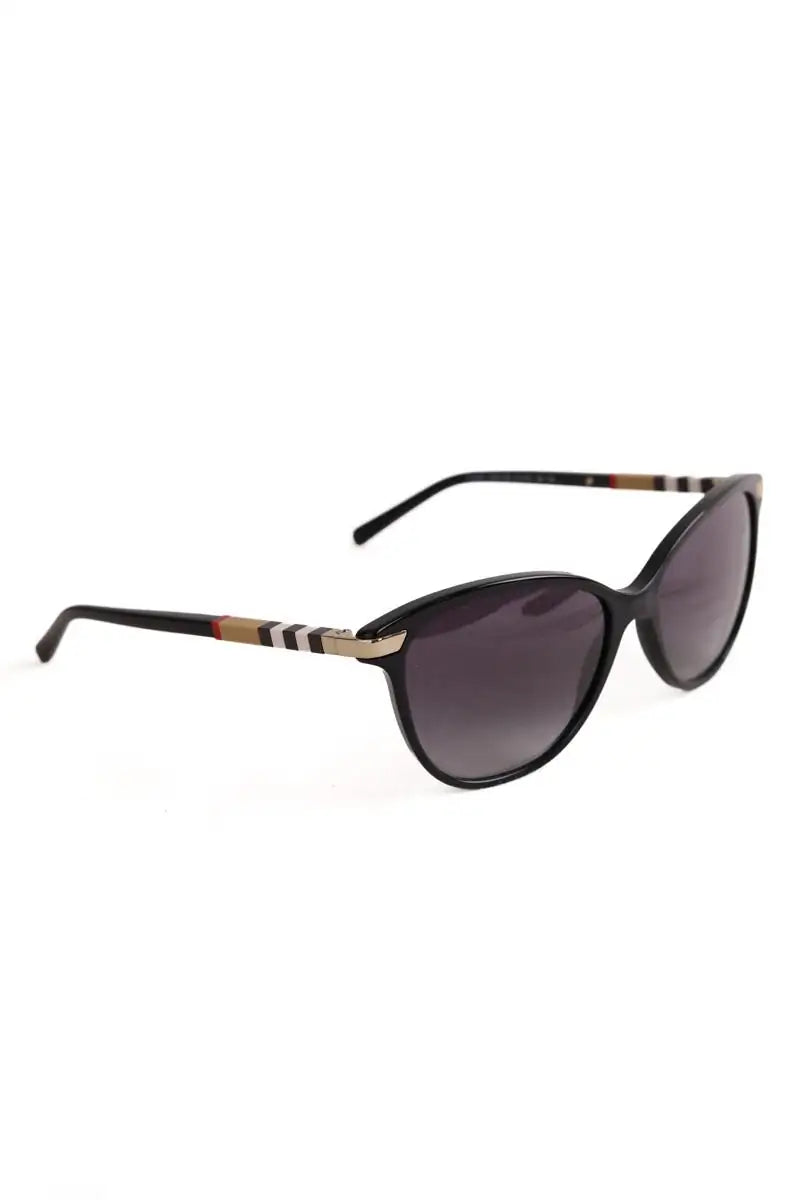 Lunettes de soleil Burberry Noir en Plastique
