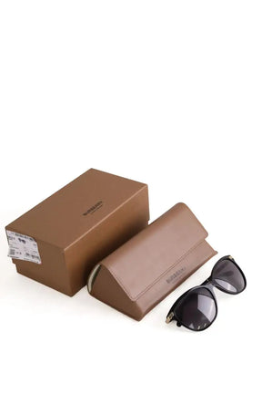 Lunettes de soleil Burberry Noir en Plastique