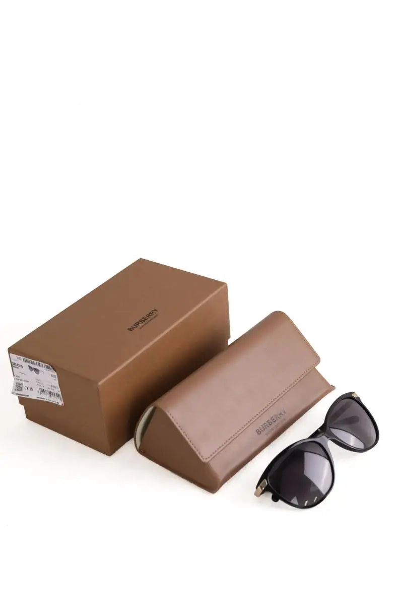 Lunettes de soleil Burberry Noir en Plastique