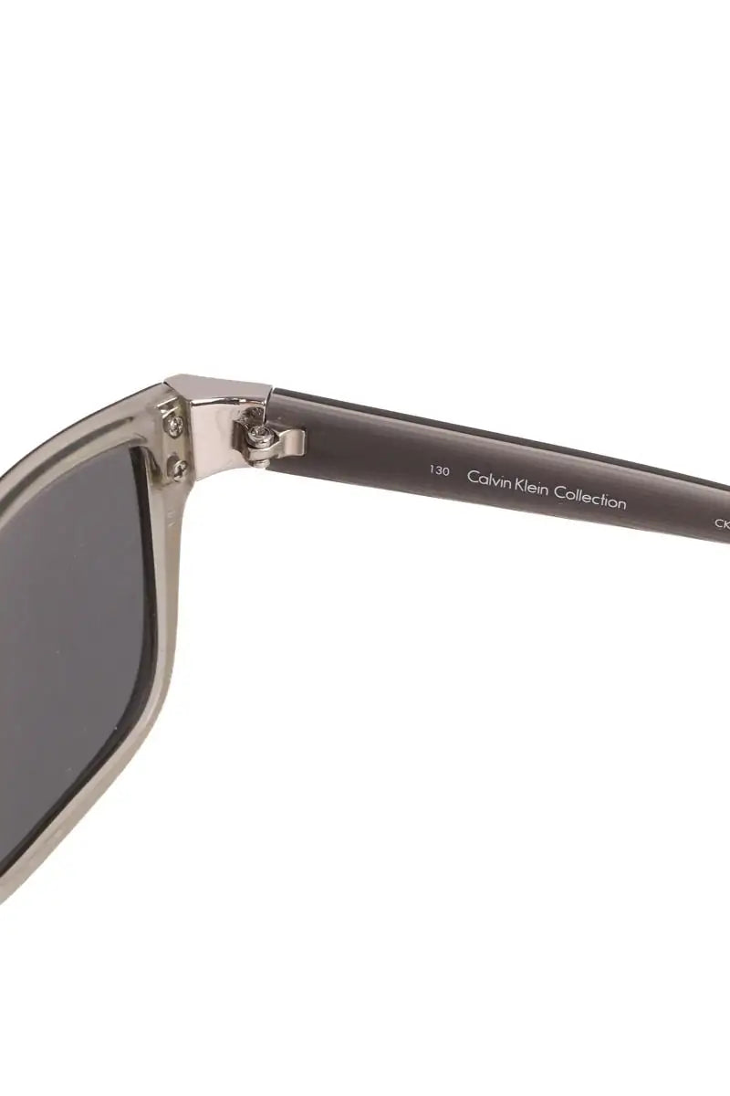 Lunettes de soleil Calvin Klein Gris en Plastique