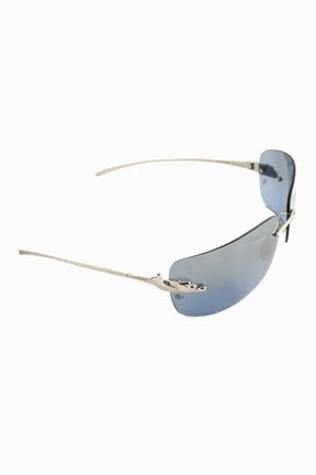 Lunettes de soleil Cartier Argent en Métal