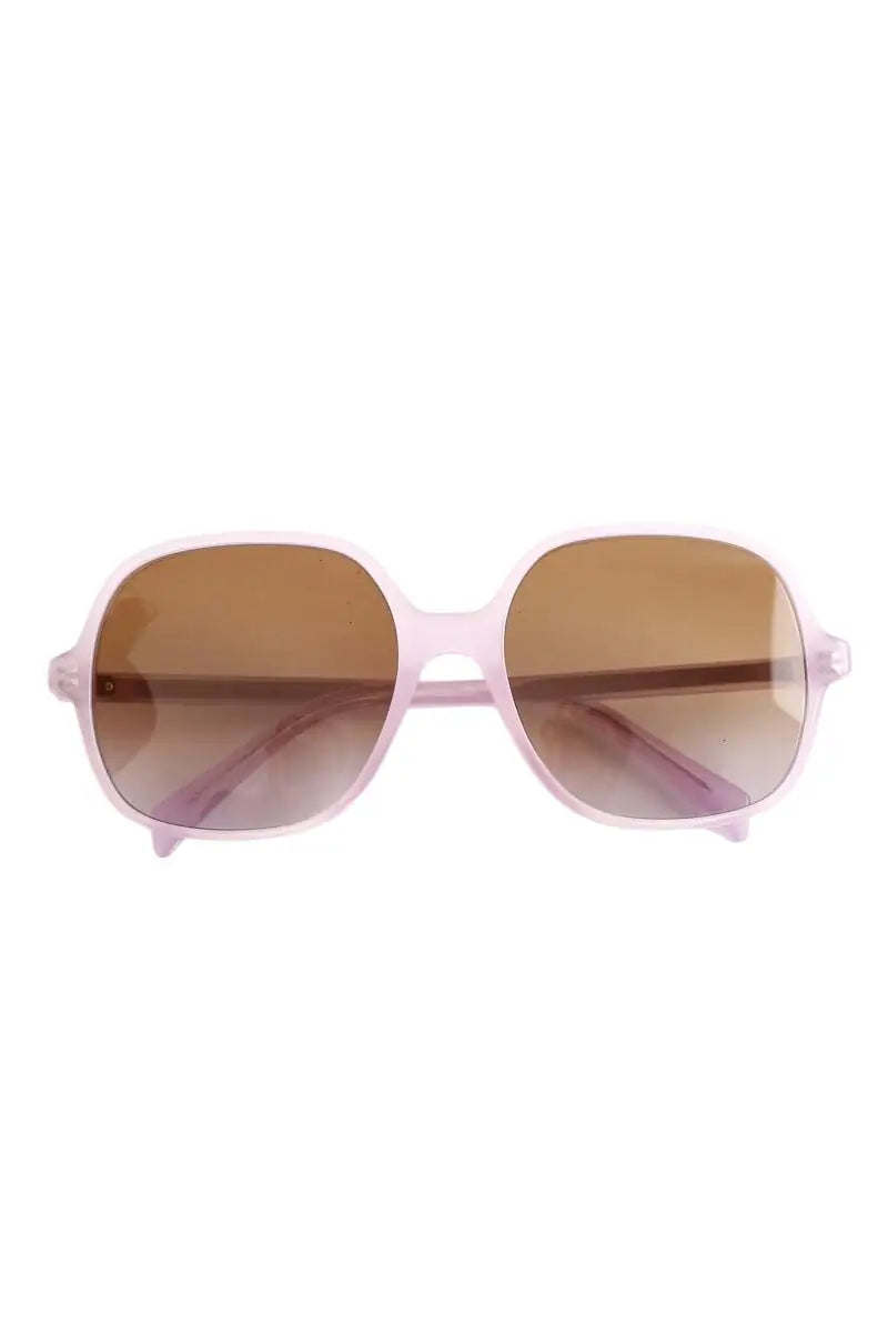 Lunettes de soleil Celine Violet en Plastique - Seconde Main