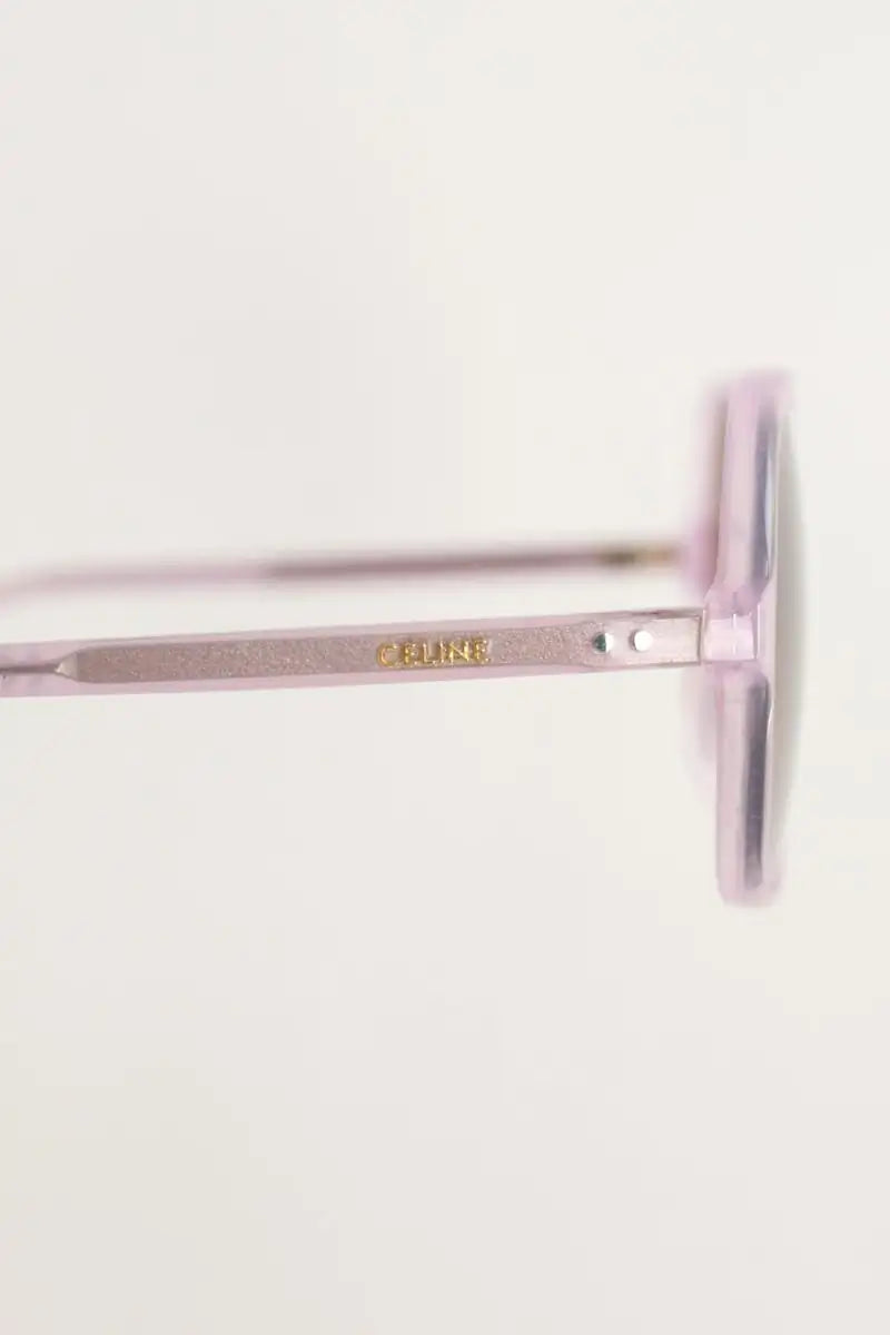 Lunettes de soleil Celine Violet en Plastique