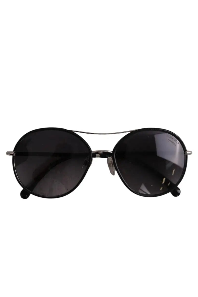 Lunettes de soleil Chanel Noir en Métal - Seconde Main