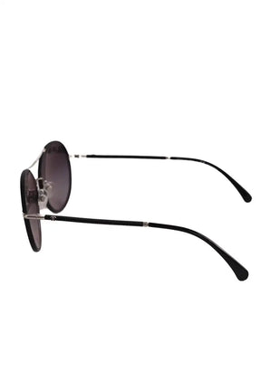 Lunettes de soleil Chanel Noir en Métal