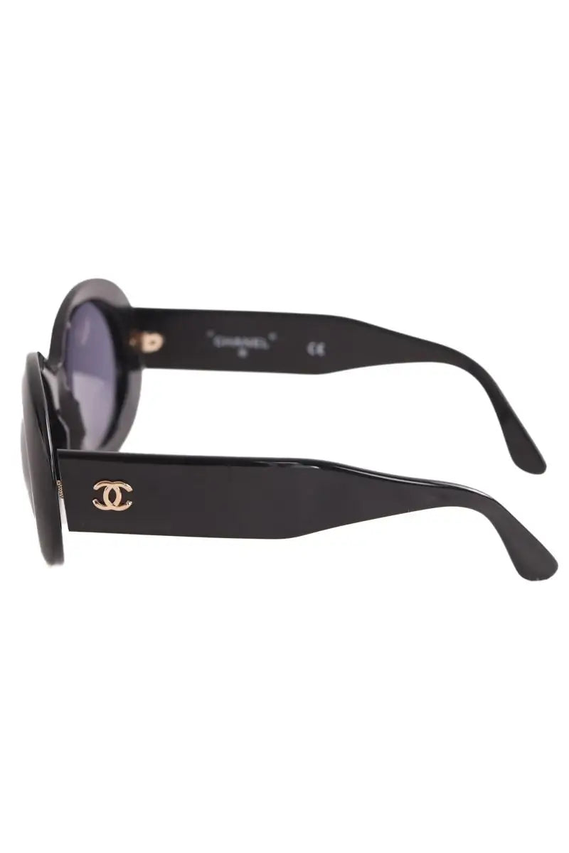 Lunettes de soleil Chanel Noir en Plastique