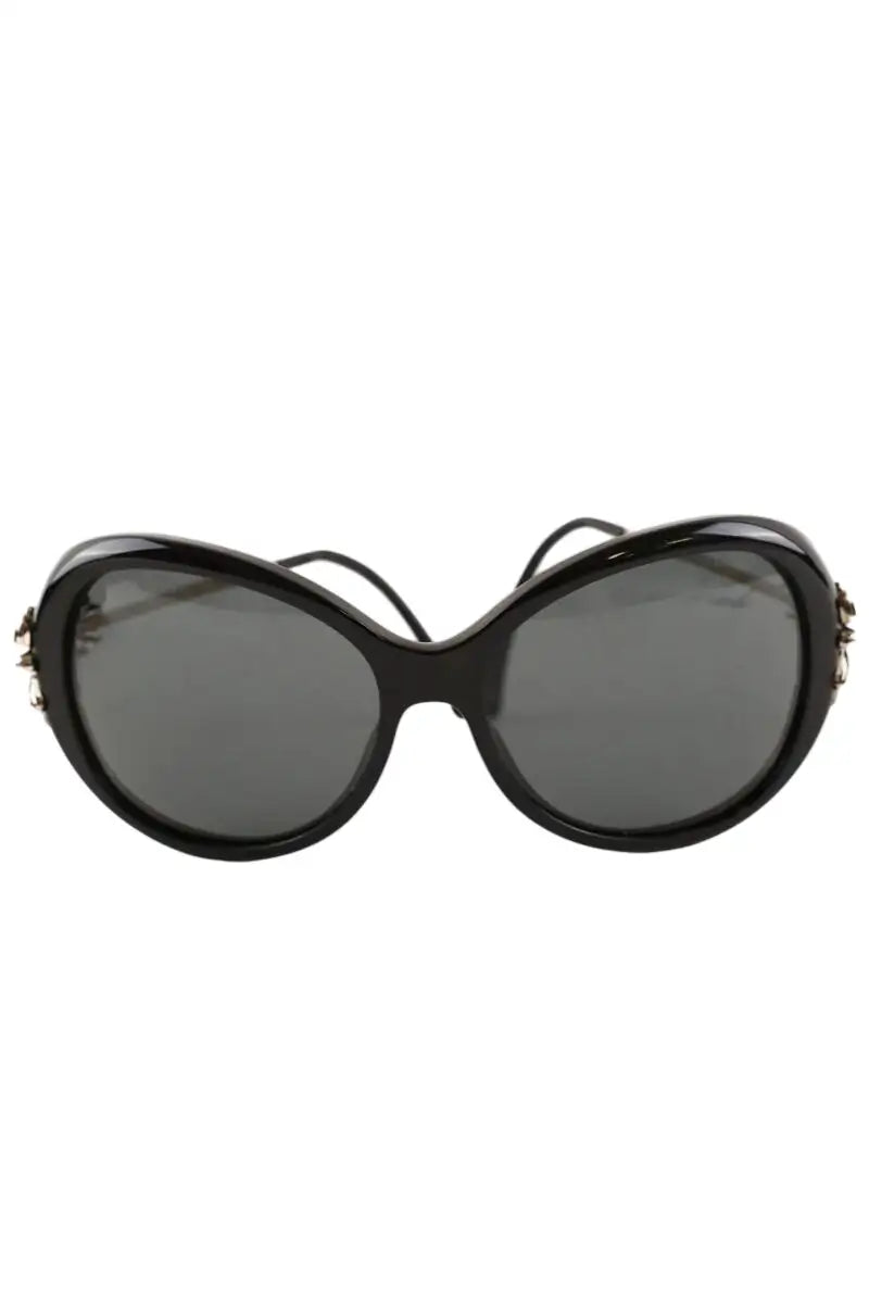 Lunettes de soleil Chanel Noir en Plastique - Seconde Main
