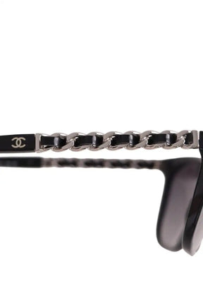 Lunettes de soleil Chanel Noir en Plastique