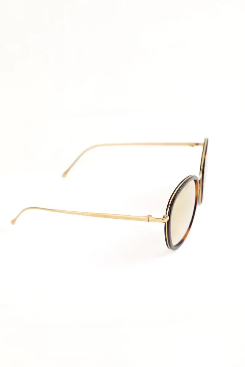 Lunettes de soleil Charles & Keith Marron en Plastique