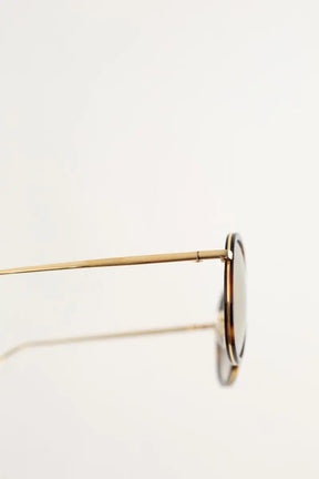 Lunettes de soleil Charles & Keith Marron en Plastique