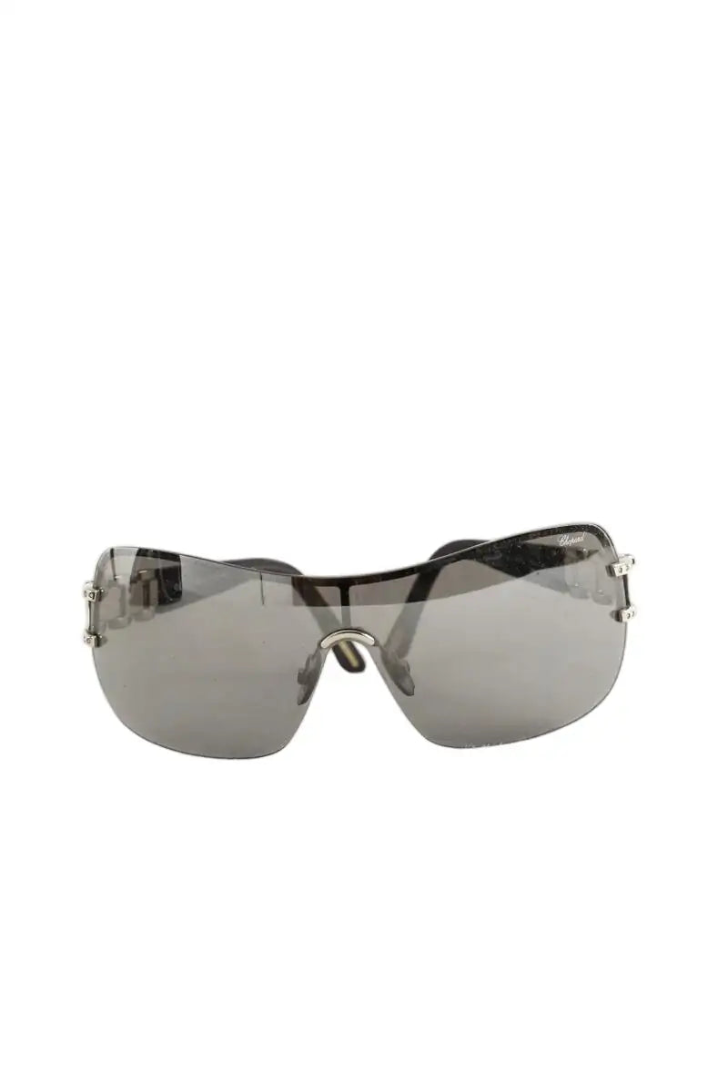 Lunettes de soleil Chopard Anthracite en Plastique - Seconde Main