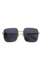 Lunettes de soleil Dior Doré en Métal - Seconde Main